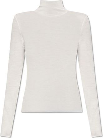 Lisa Yang Cashmere Turtleneck - Dames - Cashmere truien - Beige - M - Kasjmier - Truien & Vesten