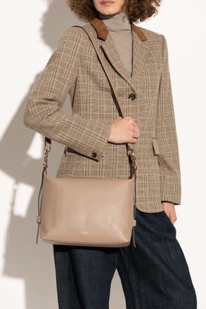 Furla Shoulder Bag Tonie Medium, Womens, Beige
