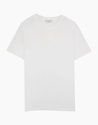 Givenchy Mens Givenchy Contrasted T-shirt White 100 - Size: 38