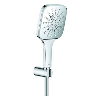 GROHE Rainshower 130 Smartactive Cube 26589 Juego De Soportes De Pared Cromados De 9,5 L
