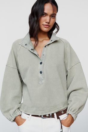 Pilcro Knit Project Canyon Henley Top
