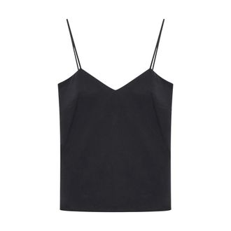 Max Mara Sleeveless Tops, female, Blue, Size: M Mxmunghia Top