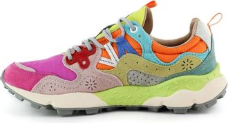 Flower Mountain Low-cut Sneakers - Dames - Outdoorschoenen - Veelkleurig - 39 EU - Su&egrave;de - Fitness