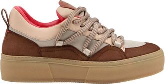Ferrari Schoenen, Heren, Veelkleurig, 43 EU, Leer, Suede Nappa en Q-Cycle Low-Top Sneaker