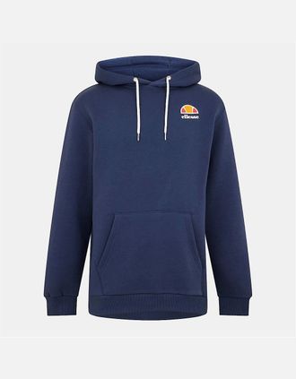 Ellesse Mens Logo Hooded Neck Raglan Sleeve Sweatshirt - Navy - Size: 36