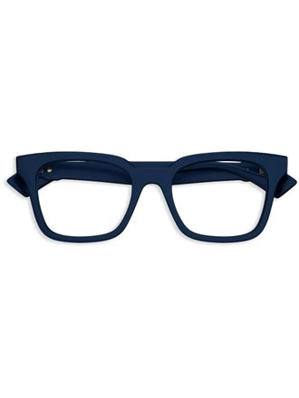 Gucci square-frame glasses - women - Acetate - 51 - Blue