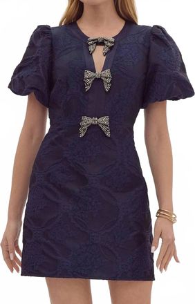 Entro Tinsley Mini Dress In Blue