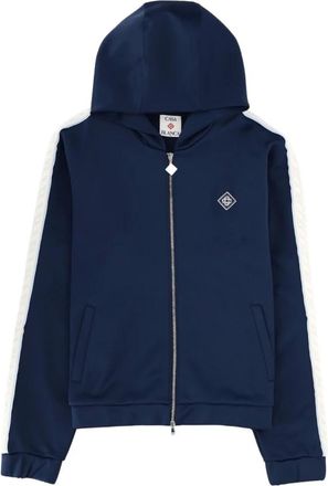 Casablanca Heren, Sweatshirts & Hoodies, Blauw, Maat: M