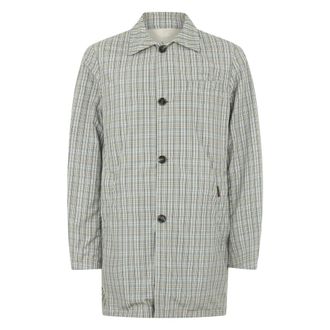 Moorer Light Checked Jacket - male - Moorer - Single-Breasted Coats - Beige - M - Coats