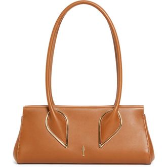 Christian Louboutin Calfskin Baguette Handbag in Cuoio at Nordstrom