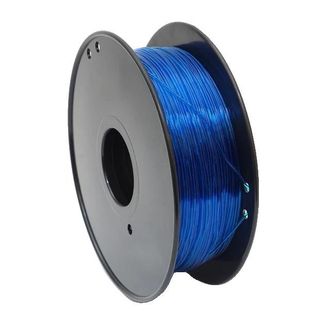 OEM Filamento Per Stampante 3d, Tpu Flessibile, Alta Qualit&agrave;, Blu Trasparente