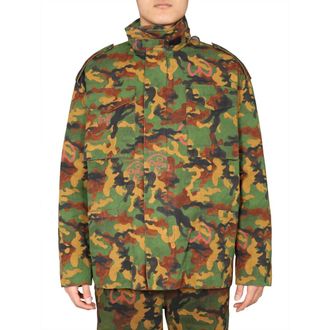 Off-white Light Jackets, male, Multicolor, Size: XS Off-White Coats Military