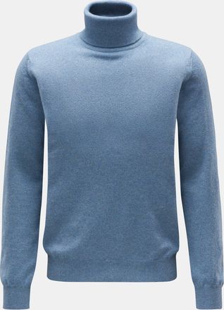 Braun Hamburg Men - Cashmere turtleneck jumper smoky blue