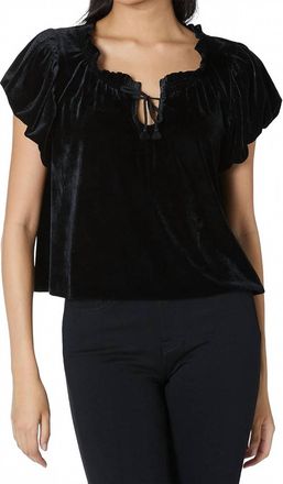 Free People Terese Top In Black
