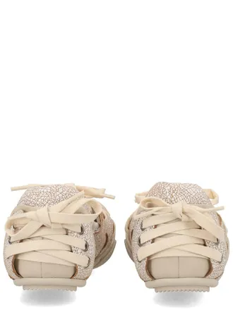 Acne Studios Ballerina Hybrid Leather Sneaker - White