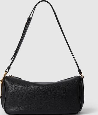 Gucci Half Horsebit Medium Shoulder Bag, Black, Leather