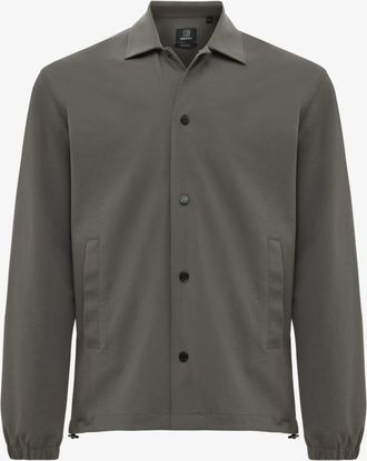 Genti Button Overshirt | Groen