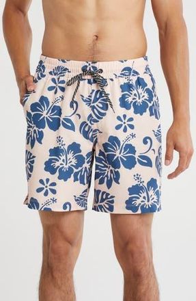 Hurley Colorado Volley Swim Trunks in Pink at Nordstrom Rack, Size Small