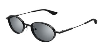 Alexander McQueen AM0523S 004 Mens Sunglasses Black Size 50 - Free RX Lenses - Free RX Lenses