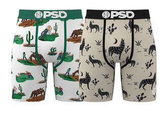 PSD Hooey Starter 2-pack Mens Underwear : 2XL, Cotton/Microfiber/Spandex