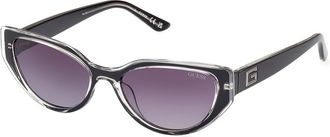 Guess GU7910 05B Womens Sunglasses Black Size 52