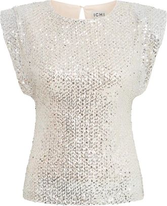 Ichi Top - - Blouses & Shirts - Donna - Grigio - XS