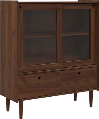 vidaXL Armario Bilbao Marr&oacute;n Caramelo 104 X 40 X 120 Cm Vidaxl