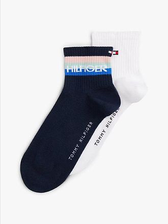 Tommy Hilfiger 2-Pack Logo Ankle Socks