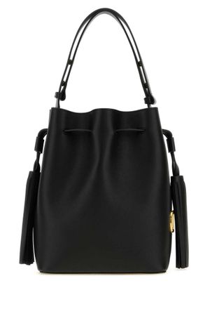 Valentino Garavani Black So Seau Medium Bucket Bag