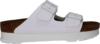 Birkenstock Arizona Papillio Flex Platform Sandal White 1027416 Womens