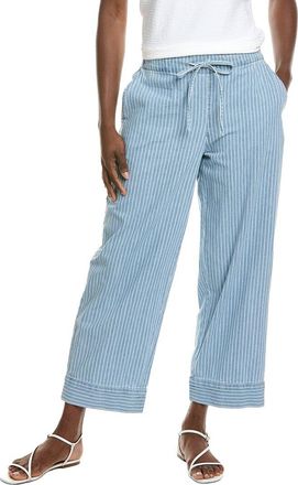 Jones New York Tie Waist Chambray Pant