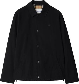 Burberry Katoenen jack - Zwart