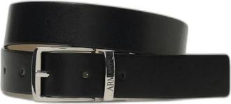 Emporio Armani Cintura reversibile in ecopelle - - Accessories - unisex - Nero - L