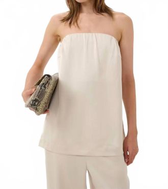 Gestuz Sonya Singlet Top In Birch