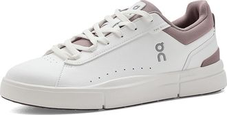 On The ROGER Advantage (Women) Womens Shoes White/Heron : 10.5 M, Faux Leather