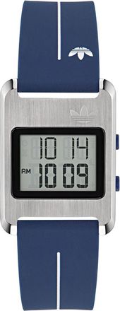 adidas Originals ADIDAS Originals Retro Pop Three Unisexs Blue Watch AOST25533 Silicone - One Size