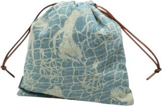 Loewe Pre-owned Denim Clutch - Dames - Vintage Clutch - Blauw - ONE Size - Denim - Vintage
