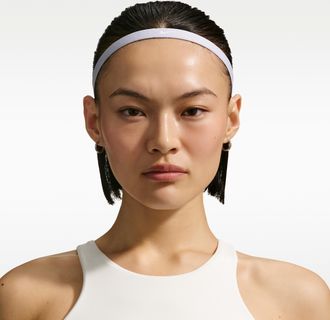 Nike Flex Classic Big Kids Headbands (6-Pack) in Grey | N1011929-067