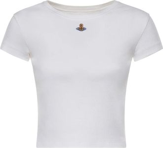 Vivienne Westwood T-Shirts - Dames - T-shirts - Wit - L - Katoen - Tops