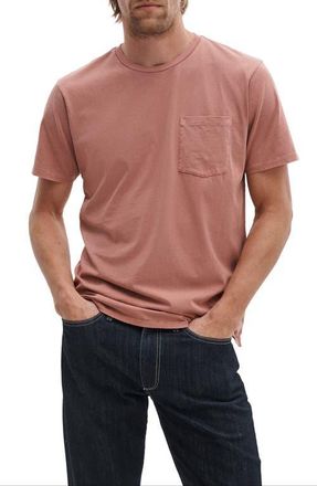 Rag & Bone Classic Fit Garment Dye Pocket T-Shirt in Copper at Nordstrom, Size Xx-Large