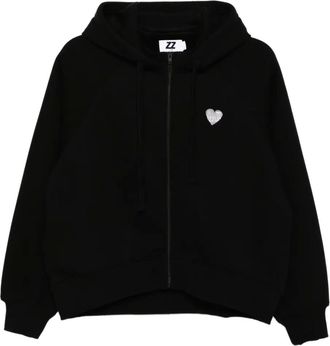 Izzue Felpa con ricamo logo - Nero