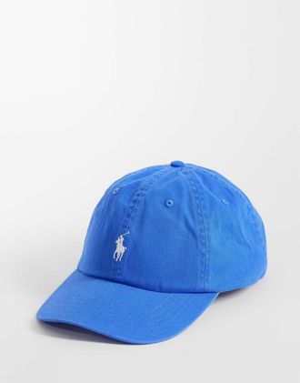 Polo Ralph Lauren Cappellino blu con logo iconico
