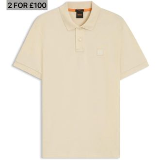 HUGO BOSS Heren Passenger Slim Poloshirt (Licht)