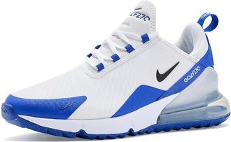 Nike Air Max 270 G Mens Shoes White/Black/Racer Blue/Pure Platinum : 11.5 D - Medium, Textile
