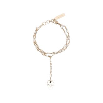 Alexander McQueen Skull Crystal-embellished Bracelet