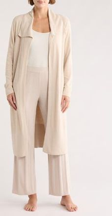 Barefoot Dreams CozyChic Ultra Lite Open Front Cardigan in Stone at Nordstrom Rack, Size X-Small