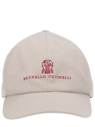 Brunello Cucinelli Brunello Cucinelli - Baseballm&uuml;tze mit Logo