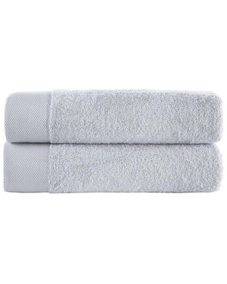 Brooks Brothers Solid Signature 2Pc Bath Sheets