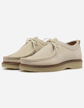 Oliver Sweeney Mens Oliver Sweeney Marana Calf Suede Mens Moccasin Shoes - Sand - Cream/Brown - Size: 10