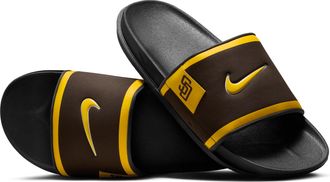 Nike Mens Offcourt (San Diego Padres) Offcourt Slides in Brown | FN4314-200